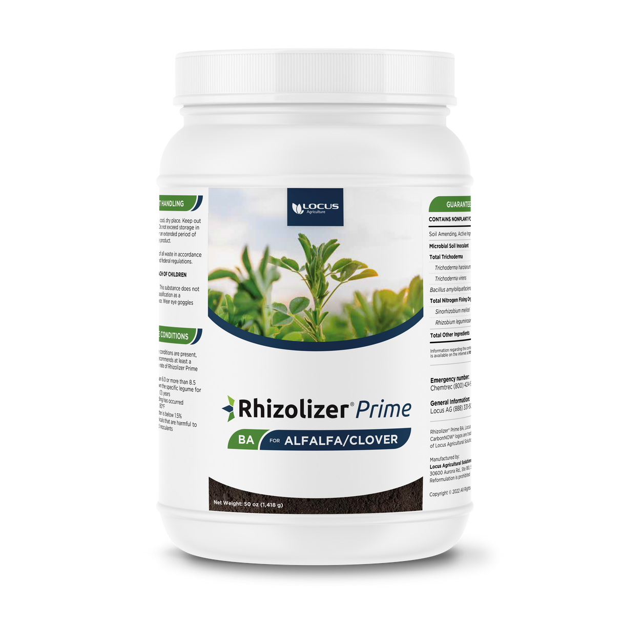 Rhizolizer® Prime for Alfalfa/Clover